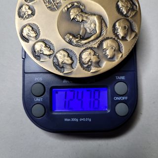 Medaglia di Bronzo nascita della Regina Beatrice