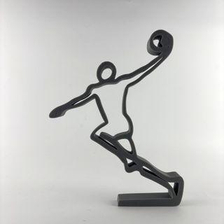 🎳🏀 Line Art Sportiva Basket Idea Regalo Moderna