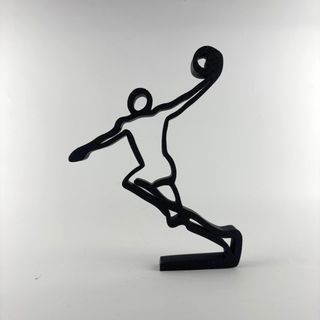 🎳🏀 Line Art Sportiva Basket Idea Regalo Moderna