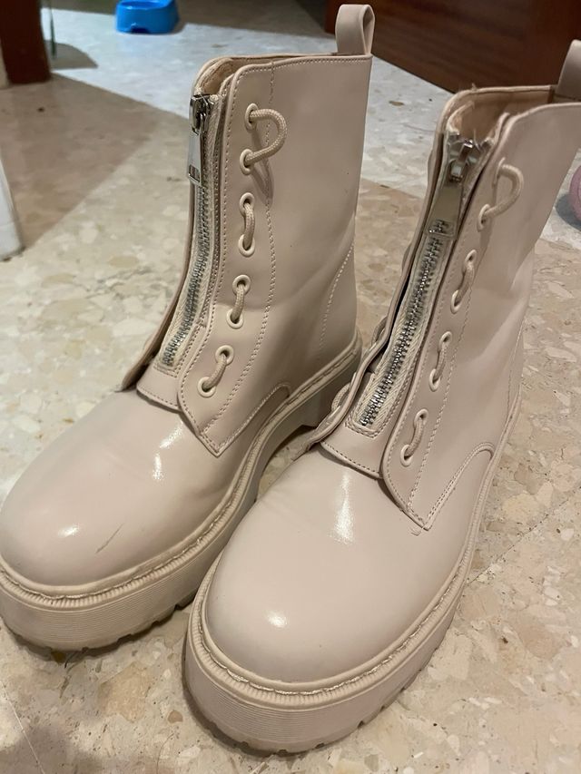 Botas beigs
