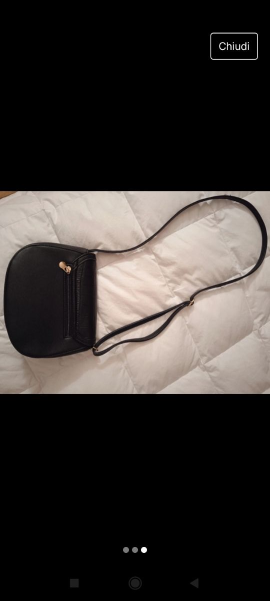 Borsetta nera tracolla