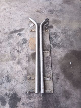Estriberas 4x4 inox