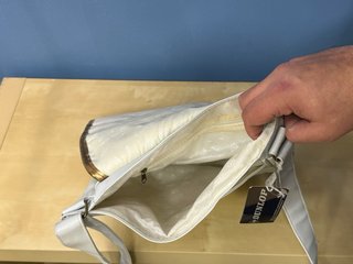 Bolso bandolera blanco Dunlop
