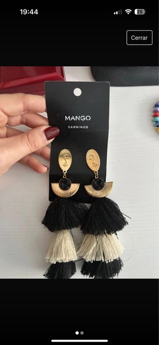Pendientes mango