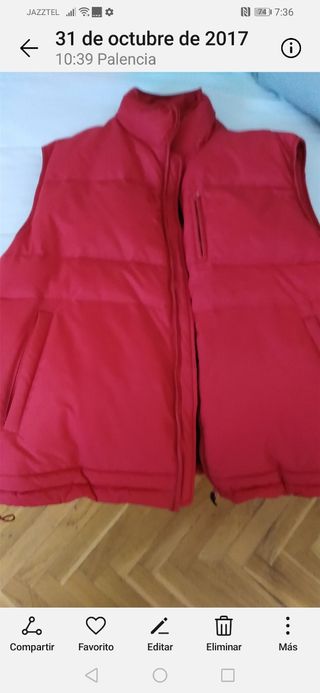 CHALECO PLUMAS