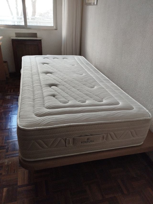 Colchón Sonpura 90x180 muelles ensacados visco