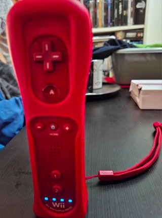 Mando Nintendo wii 25 aniversario (Rojo)