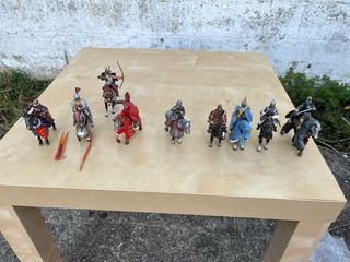 Lote de soldados de plomo