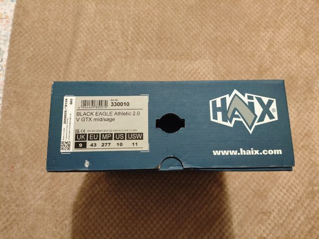 Botas Haix Athletic 2.0 (NOVAS)