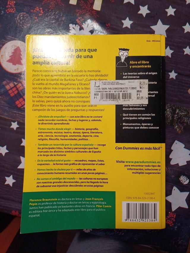 Cultura general para Dummies (te lo llevo)