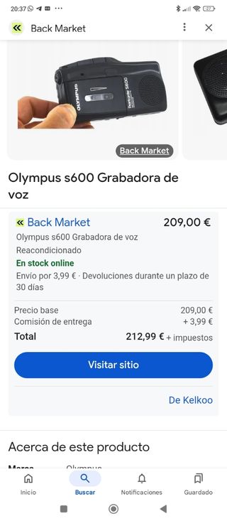 2 grabadoras OLYMPUS pro