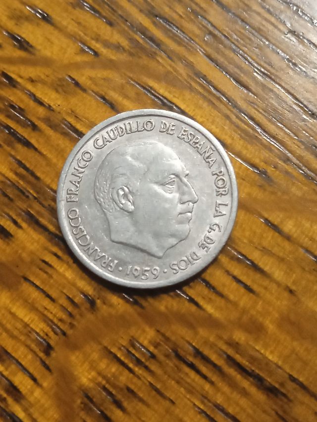 Moneda de 10 céntimos de 1959
