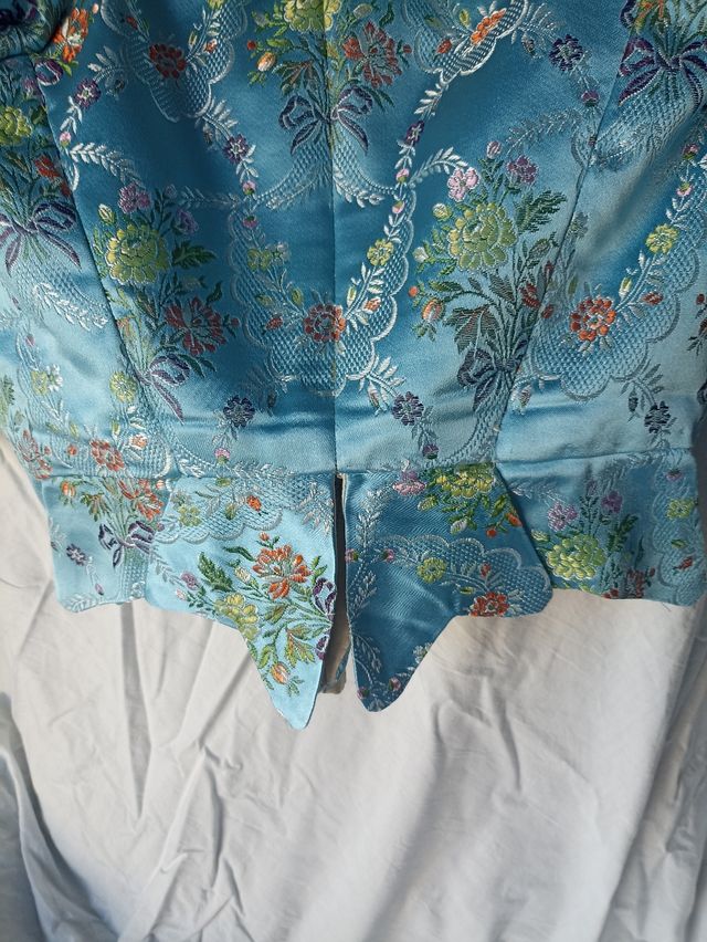 Corpiño fallera media manga