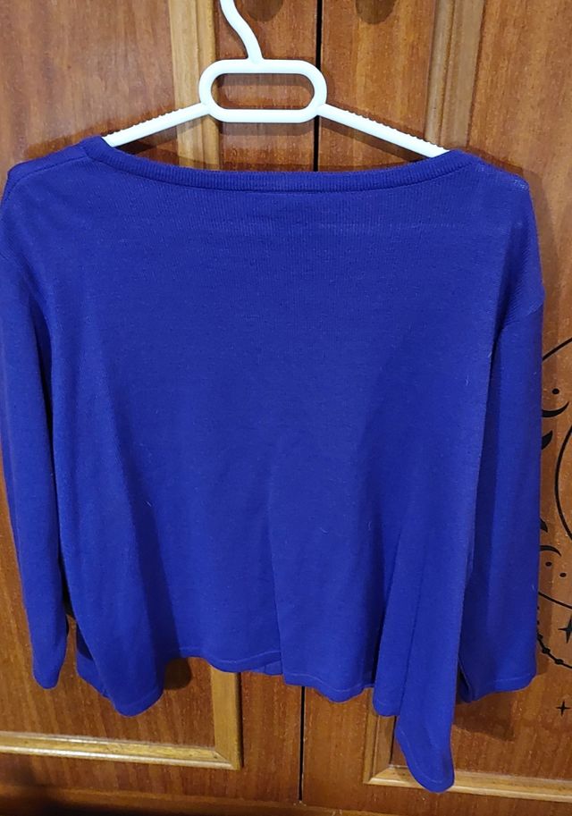 Chaqueta punto manga corta