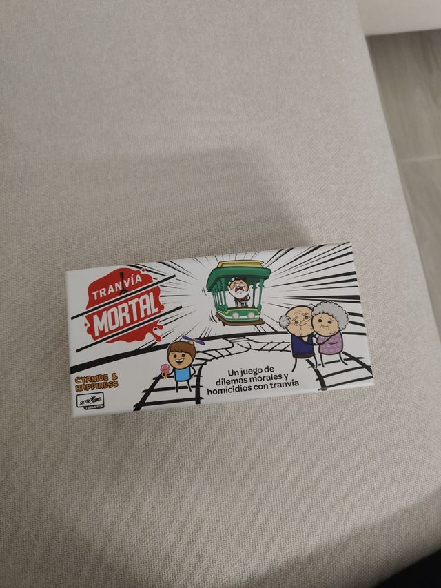 Tranvía Mortal. Juego de mesa.