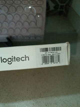 Logitech teclado para Mac, iphone, ipad.