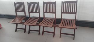 Teka mesa y 2 sillas