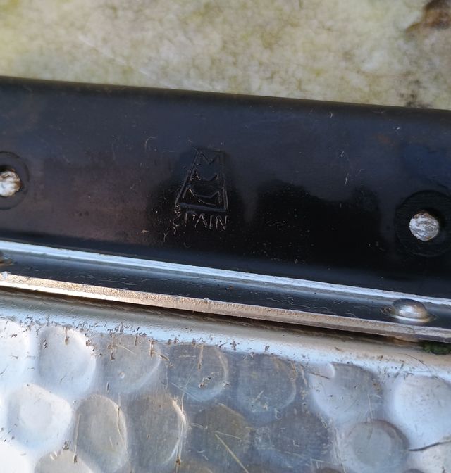 Bandeja Antigua Aluminio años 70