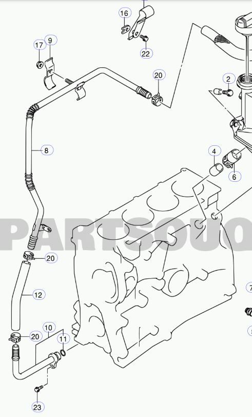 Tubo separador aceite Suzuki grand vitara 1.9ddis