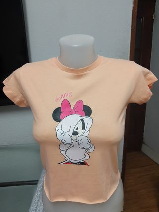 Camiseta preciosa Cropt Tops 
