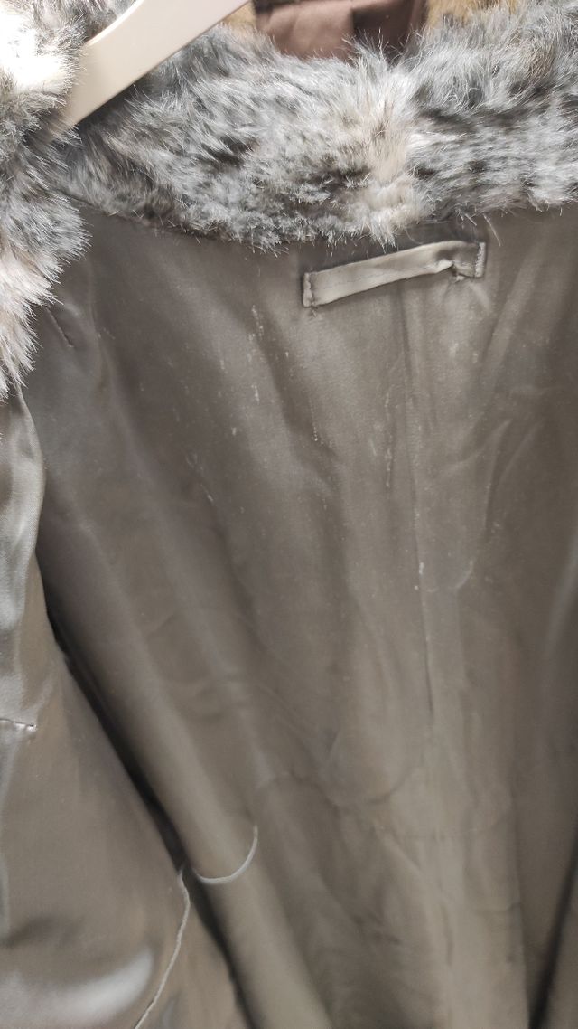 Cappotto vintage in pelliccia sintetica