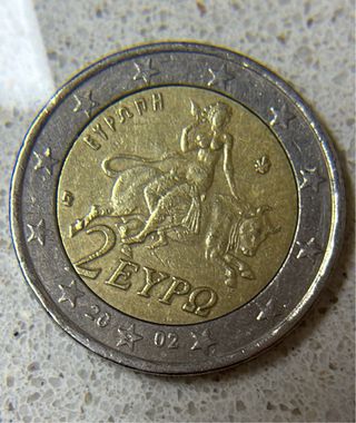 Moneda dos euros griega S