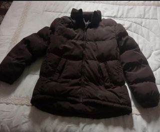 Chaqueta marrón acolchada Norway M