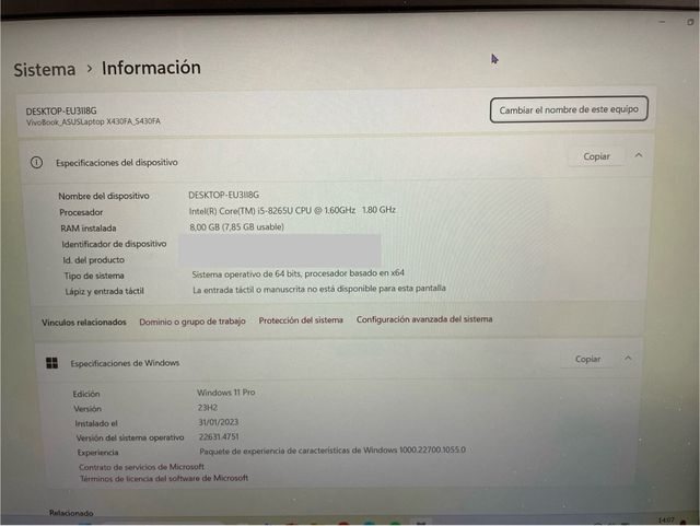 Urge! Asus vivobook s430 14”