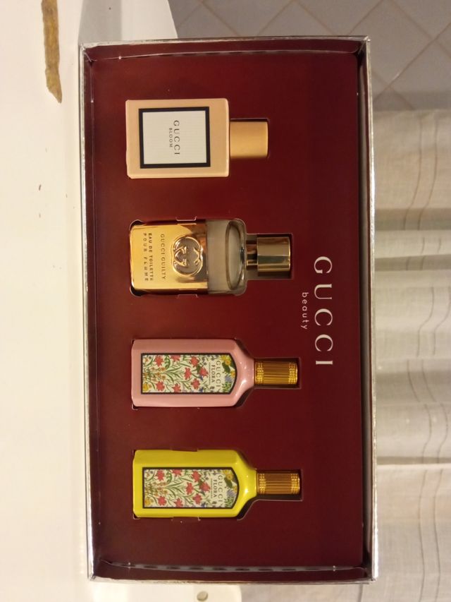 4 muestras perfume gucci
