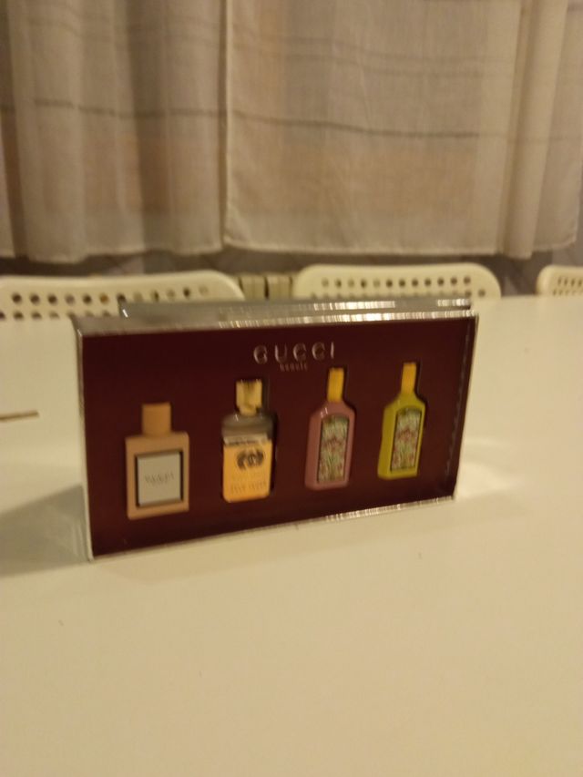 4 muestras perfume gucci