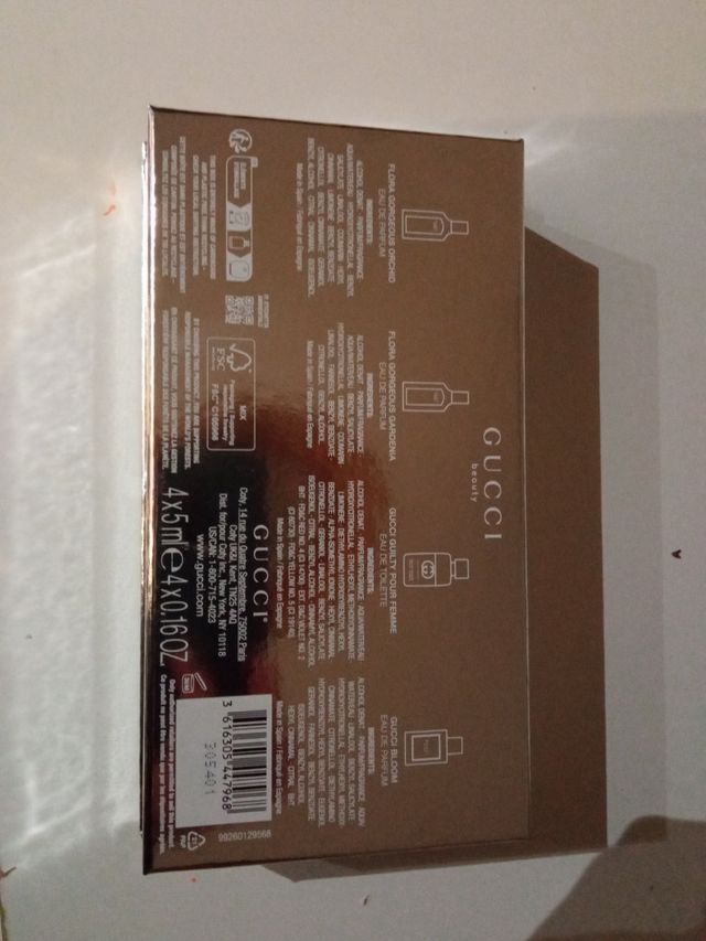 4 muestras perfume gucci