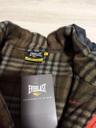 Anorak Everlast de hombre nuevo con etiqueta talla