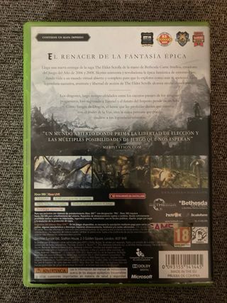 Juego Skyrim XBOX 360