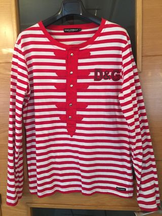 Camiseta de rayas Dolce Gabana