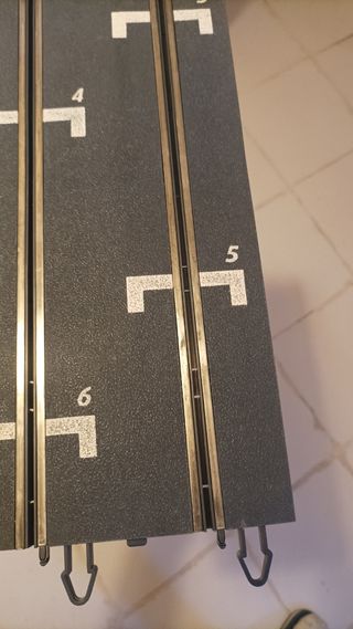 Envío recta posiciones advance scalextric