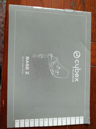 Sistema modular Cybex Base+silla grupo 0