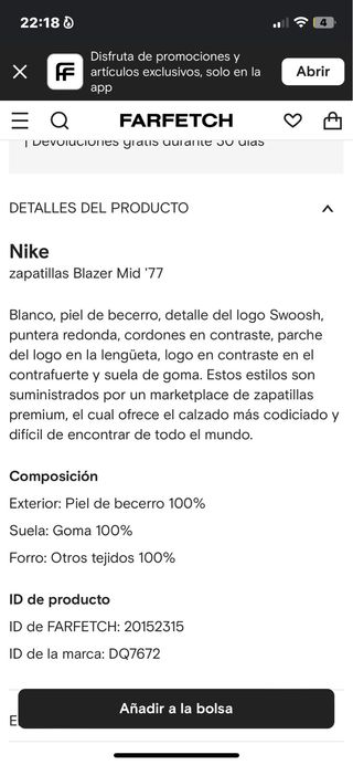 Nike Blazer mid ‘77