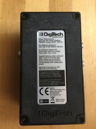 Pedal efecto Death Metal Digitech
