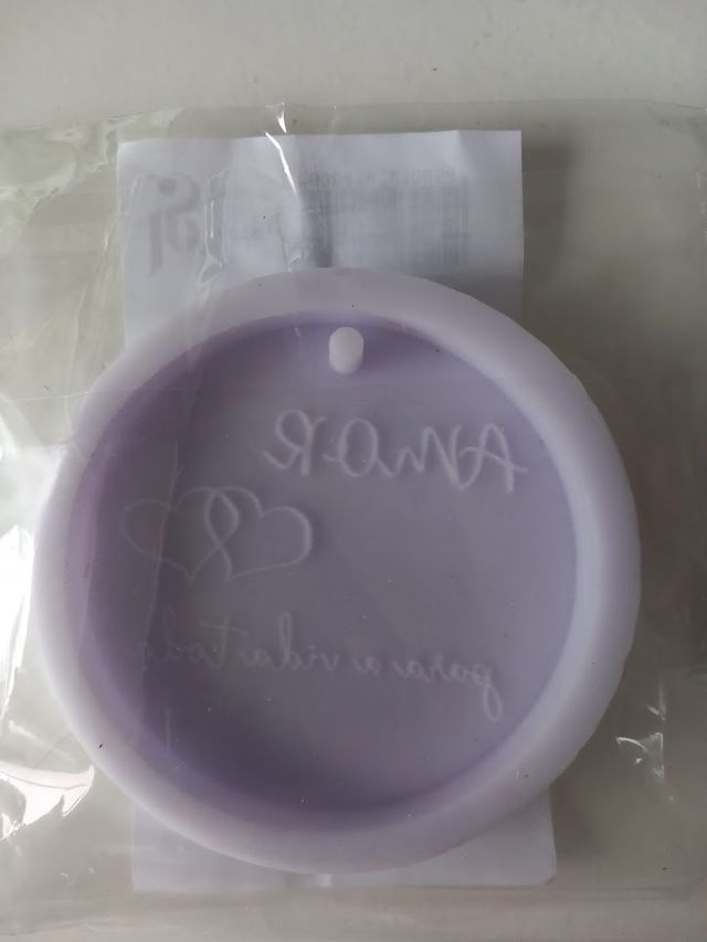 Molde Silicone - Placa "Amor Para a Vida Toda"