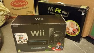 Wii + Wii fit plus balance board