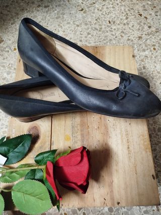 Manoletinas mujer clarks