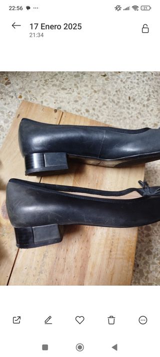 Manoletinas mujer clarks