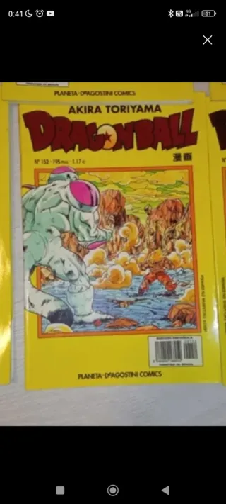 Dragon ball 152 amarillo