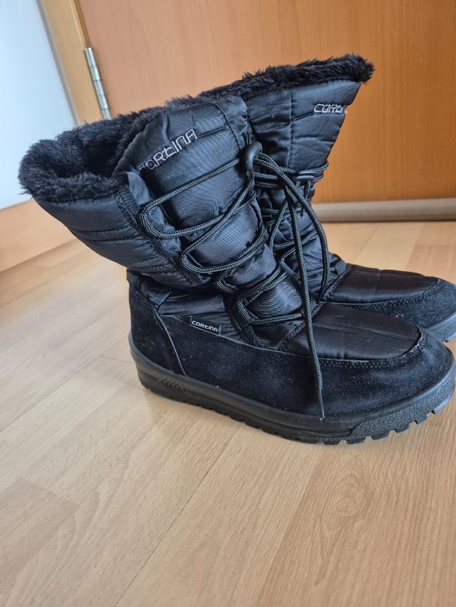 Botas nieve talla 38.