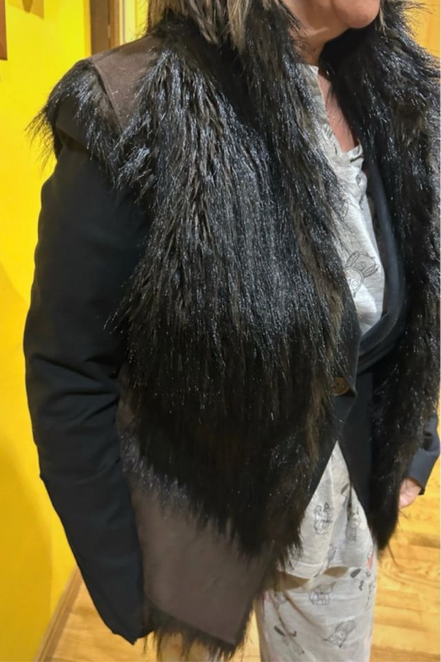 Chaleco pelo Zara