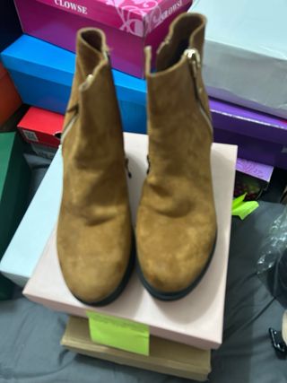 Botin camel y negro nº39