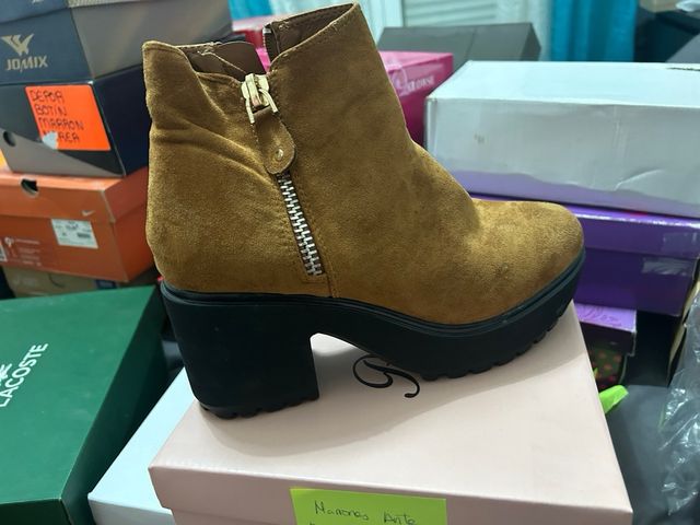 Botin camel y negro nº39