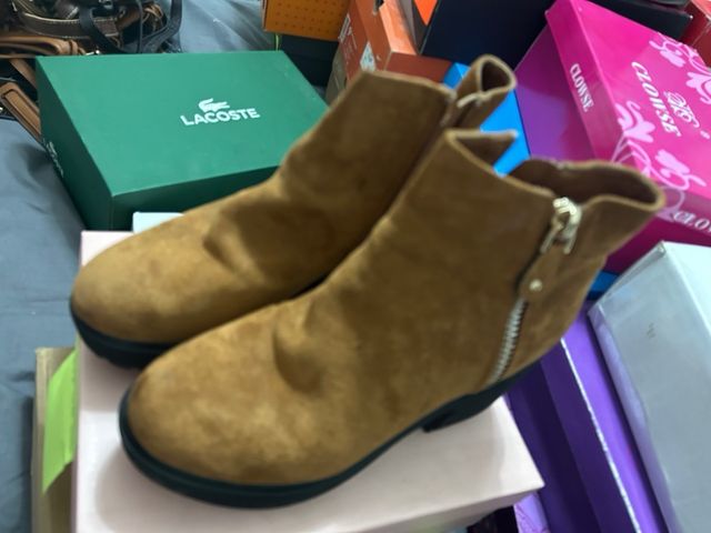 Botin camel y negro nº39