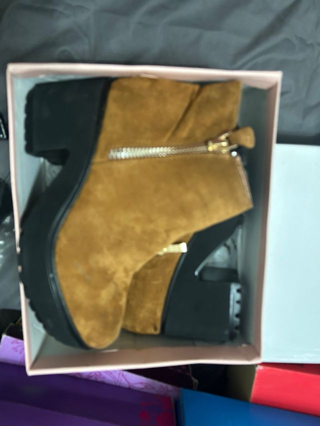 Botin camel y negro nº39