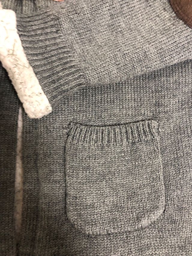 Abrigo punto Brotes Talla 6